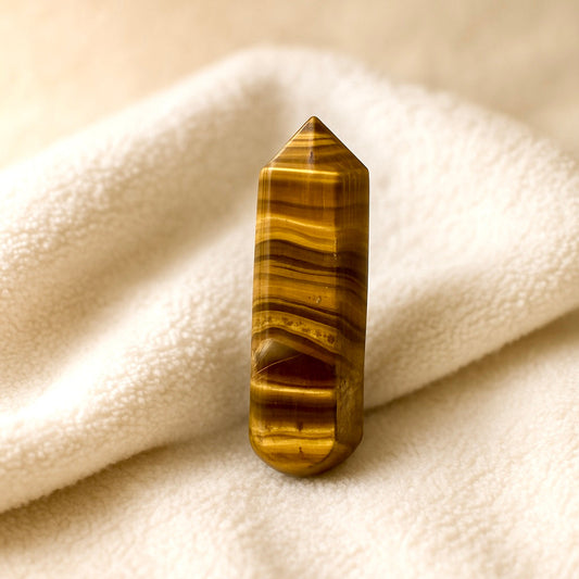 Bâton de Massage en Œil de Tigre