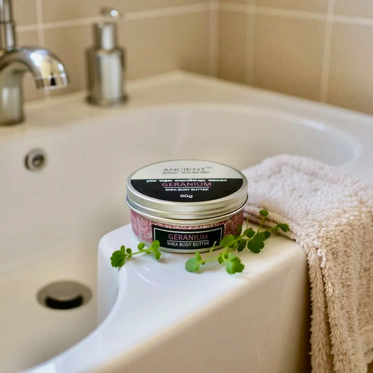 Beurre de Karité au Géranium 90 g ANCIENT WISDOM