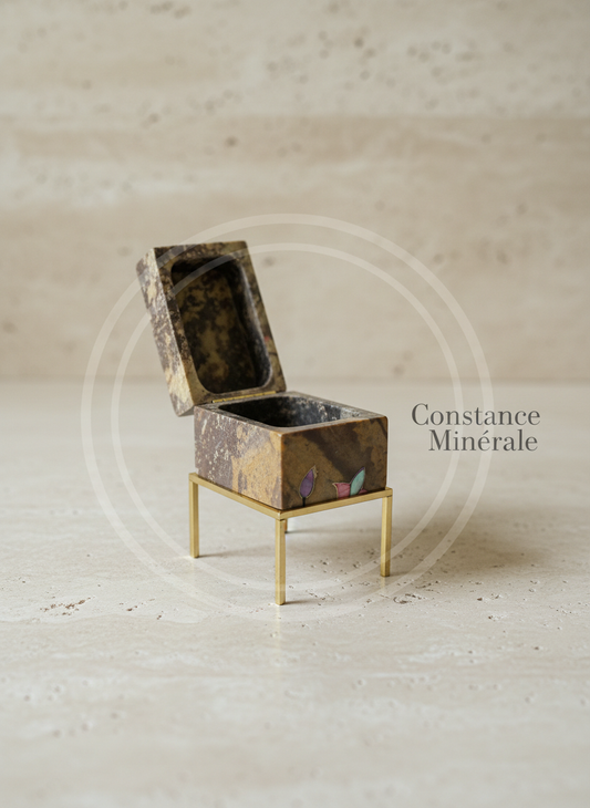 Boîte à Bijoux en Stéatite