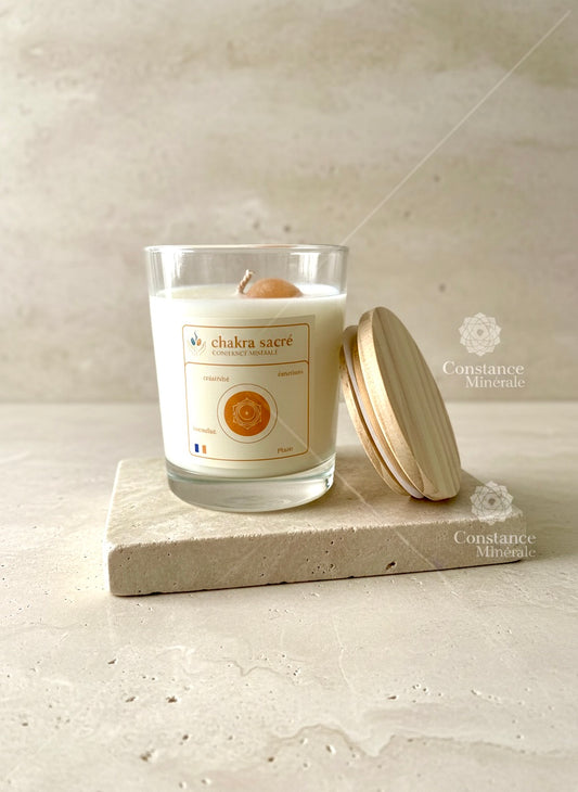 Bougie Chakra Sacré