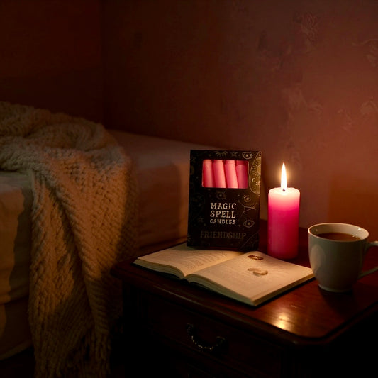 Bougie de Rituel Amitié MAGIC SPELL CANDLES 12 bougies