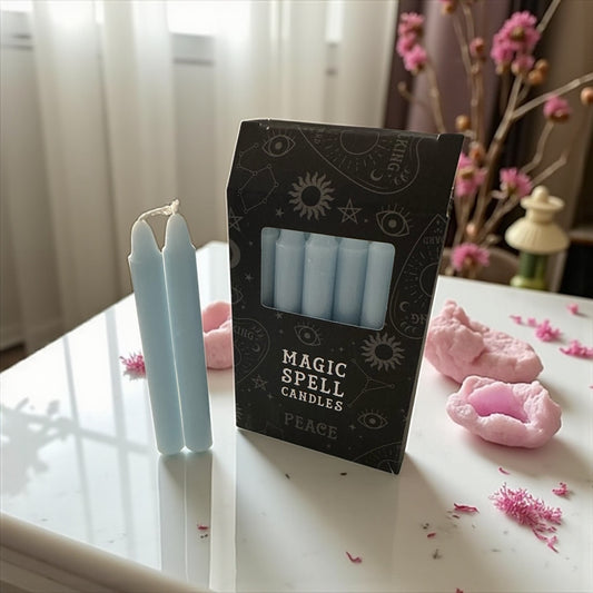 Bougie de Rituel Paix Intérieure MAGIC SPELL CANDLES 12 bougies