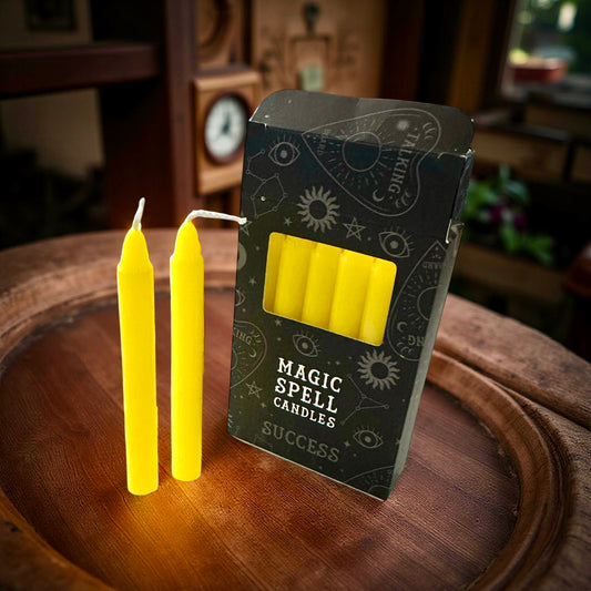 Bougie de rituel Réussite MAGIC SPELL CANDLES 12 bougies