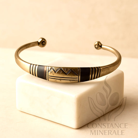 Bracelet jonc traditionnel en bronze