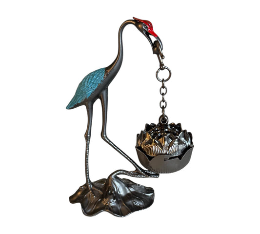 Brûleur à résine ou cônes – Design Grue