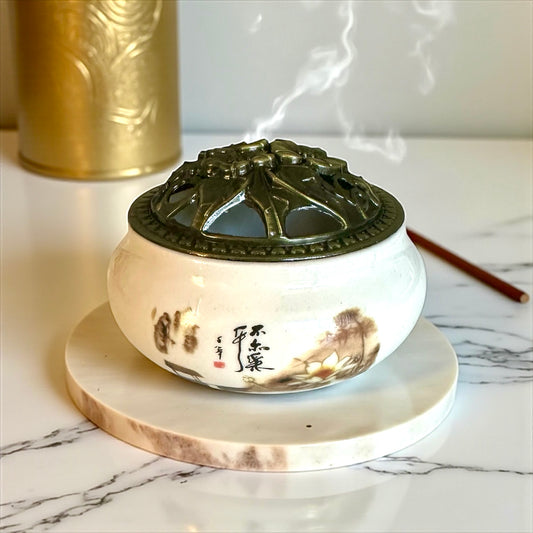 Brûleur pour résine et cônes Design asiatique