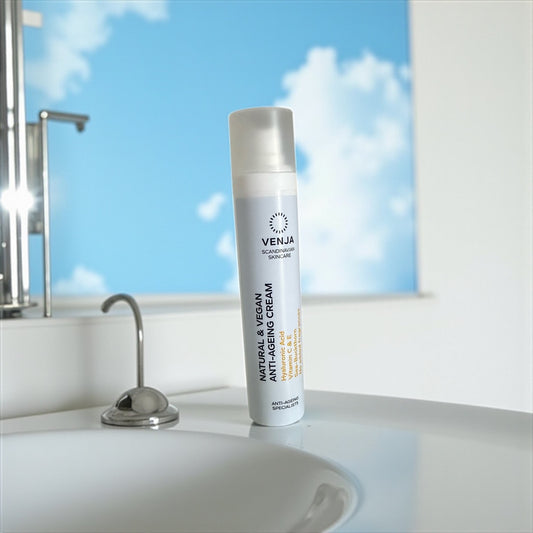 Crème anti-ride Vitamine C & E VENJA Soin visage vegan 50 ml