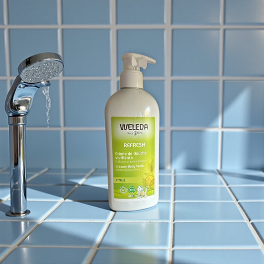 Crème de douche vivifiante WELEDA 400 ml