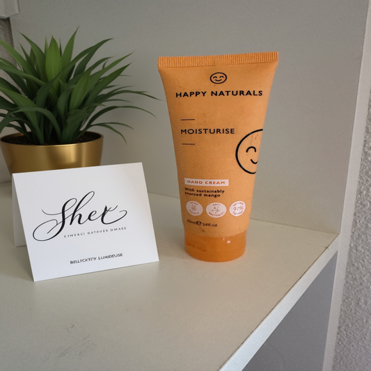 Crème hydratante pour les mains Happy Naturals 100 ml