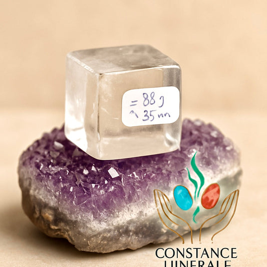 Cube en Cristal de Roche A