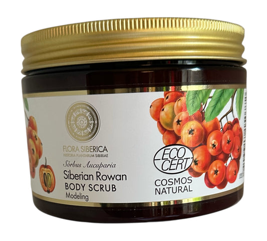 Gommage corps au sorbier de Sibérie 500 ml Flora SIBERICA