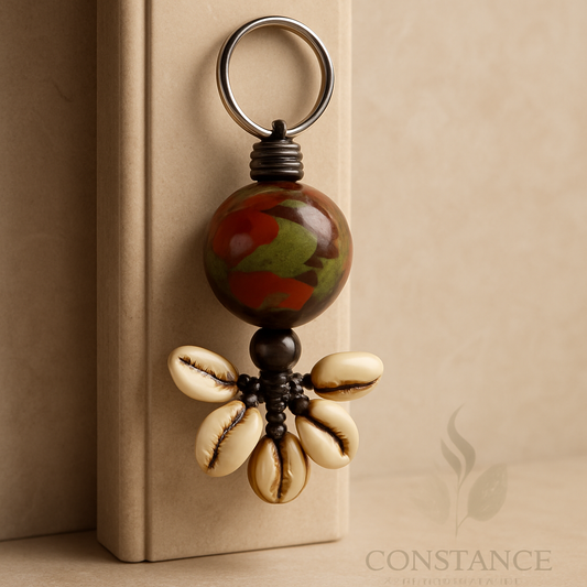 Porte-clés en Cauris