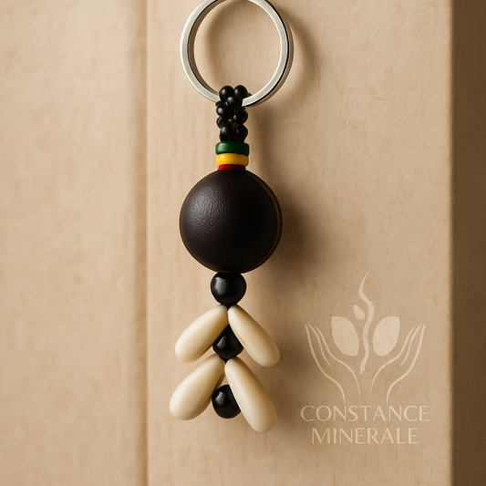 Porte-clés en Cauris