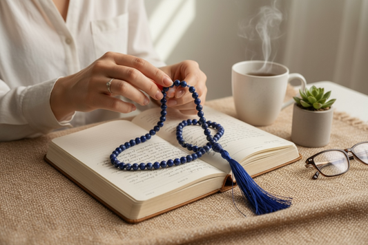 Mala 108 Perles en Lapis-Lazuli