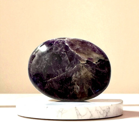 Galet d'Améthyste naturelle