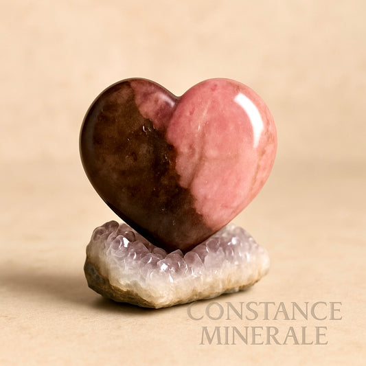 Cœur en Rhodonite A