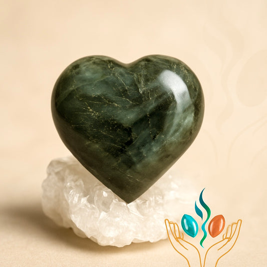 Cœur en Labradorite A