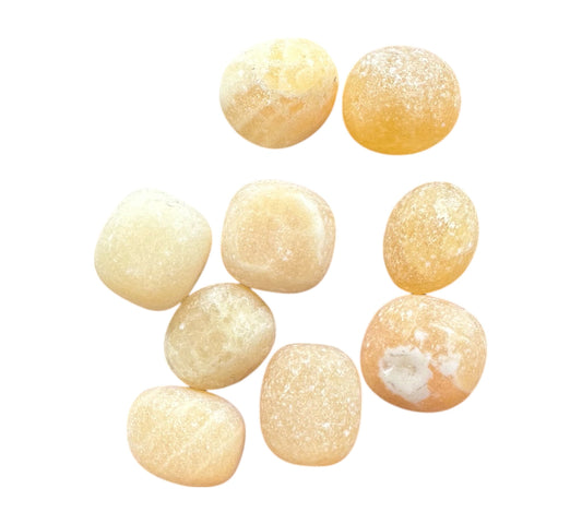 Pierre roulée Calcite Miel