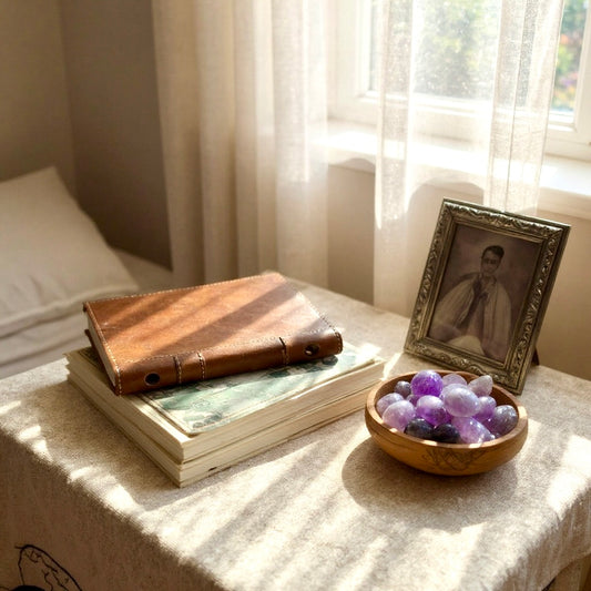 Pierre roulée Fluorite Violette