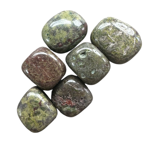 Pierre roulée Jaspé sang de dragon