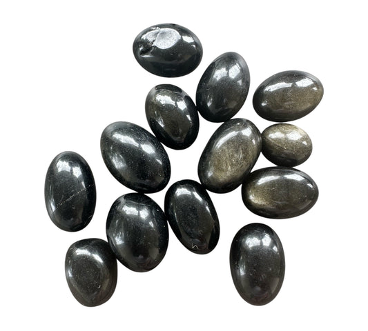 Pierre roulée Obsidienne dorée