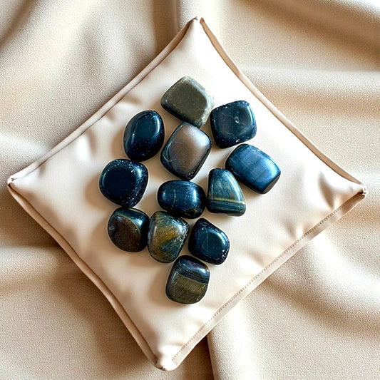 Pierre roulée Oeil de faucon