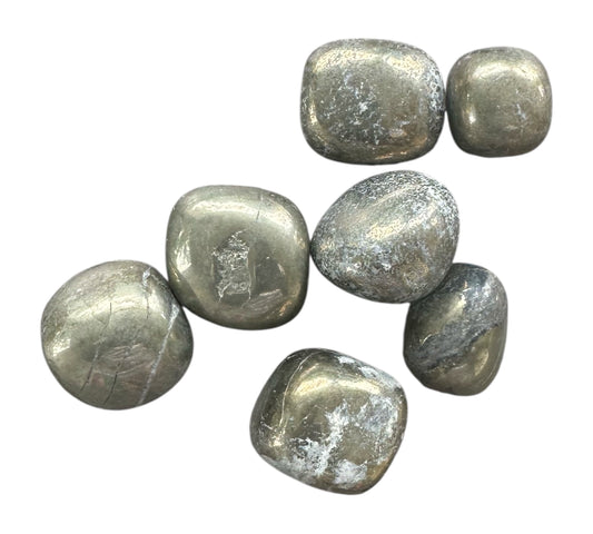 Pierre roulée Pyrite soleil