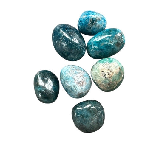Pierre roulée Apatite