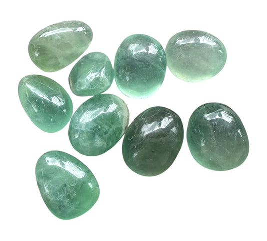 Pierre roulée Fluorite verte