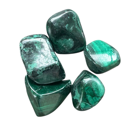 Pierre roulée Malachite