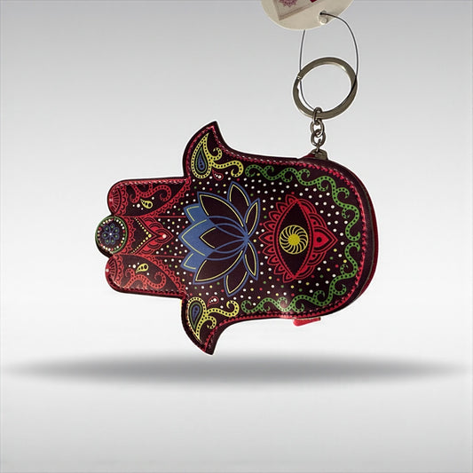 Porte-clés Main de Fatma Mandala & lotus