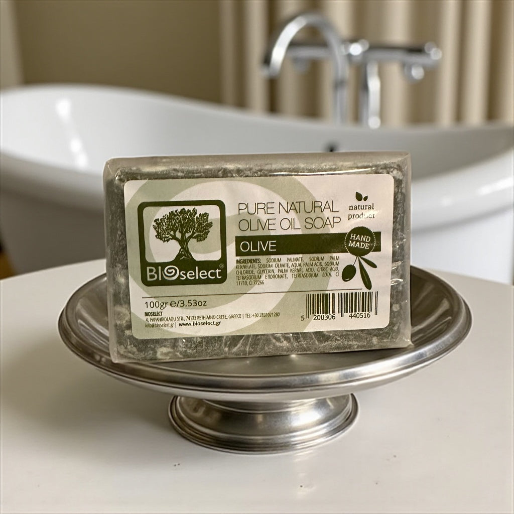 Savon Pur à L’huile D’olive Bio – Fabriqué En Grèce (Crète) – Abea.gr – Naturel Et Doux