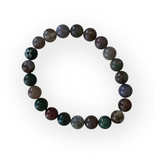 Bracelet Agate Mousse 8 mm