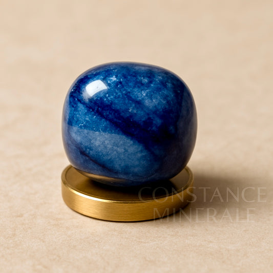 Pierre Roulée Aventurine Bleue