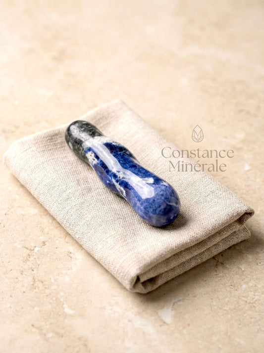 Bâton de massage en Sodalite