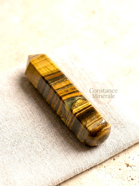 Bâton de Massage en Œil de Tigre