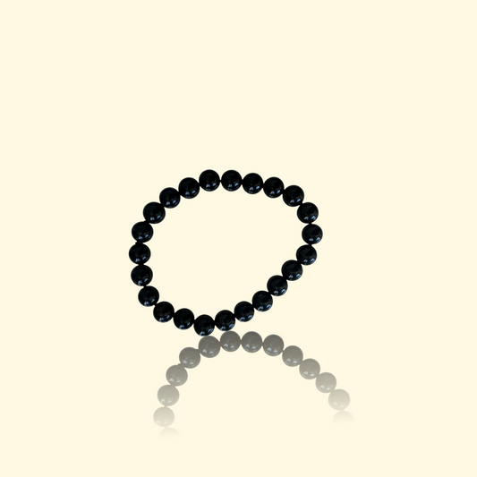 Bracelet Agate Noire