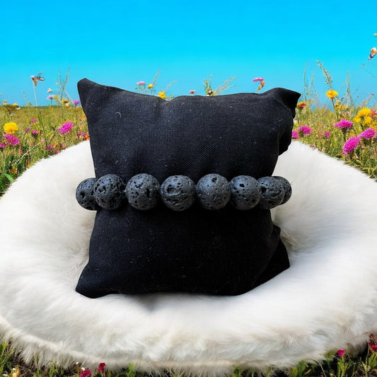 Bracelet Pierre de Lave