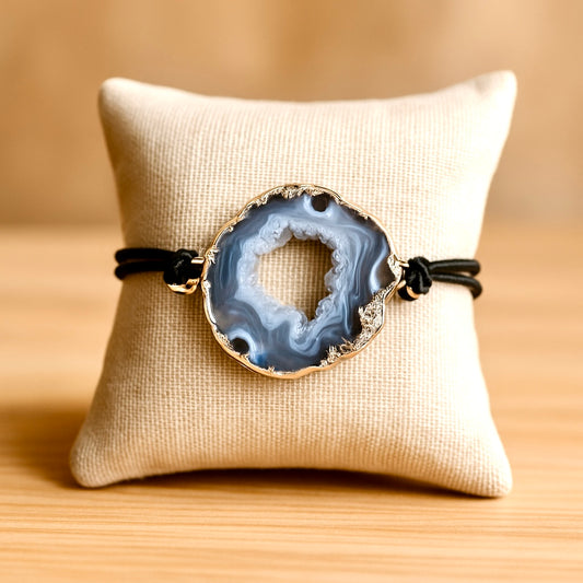 Bracelet Géode d’Agate