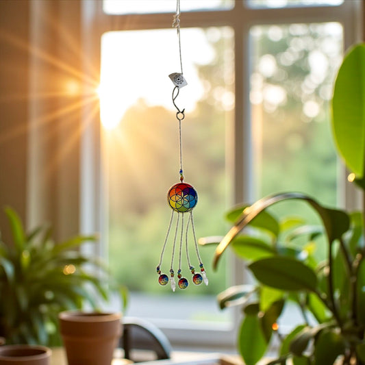 Capteur de soleil Fleur de vie