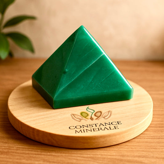 Pyramide en Aventurine Verte