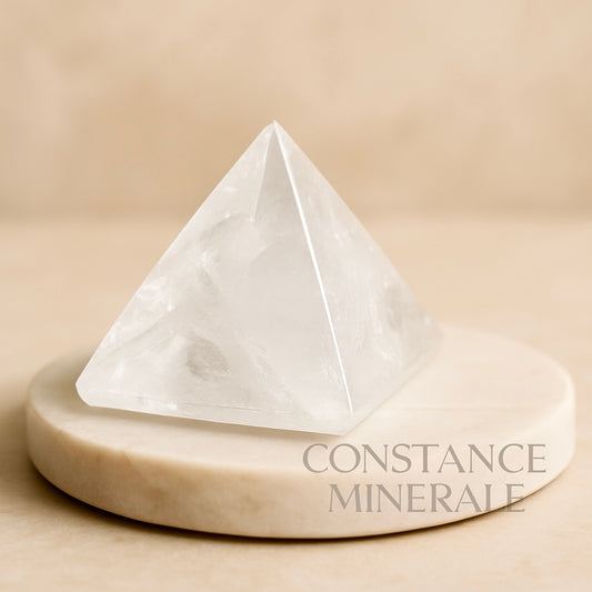 Pyramide en Cristal de Roche A