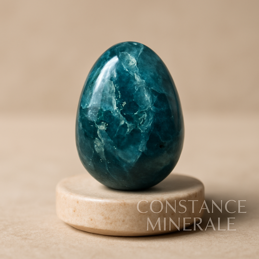 Pierre roulée Apatite bleue