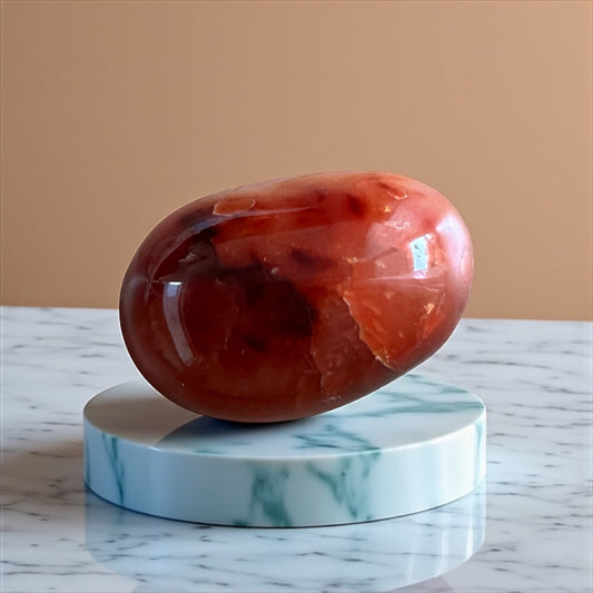 Galet de Cornaline naturelle