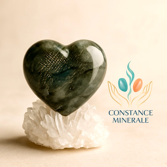 Cœur en Labradorite A