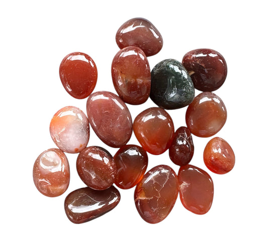 Pierre roulée Cornaline