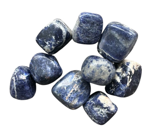 Pierre roulée Sodalite