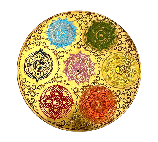 Porte-Encens 7 chakras Mandala