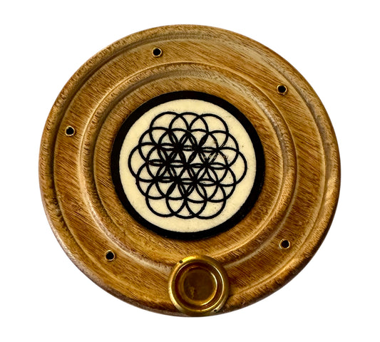 Porte-Encens Fleur de Vie