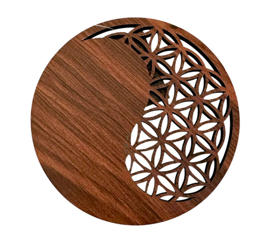 Porte-Encens Ying Yang Fleur de vie